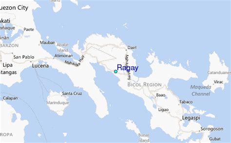 Ragay Map .